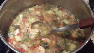 Italian Shrimp and Vegetable Soup
